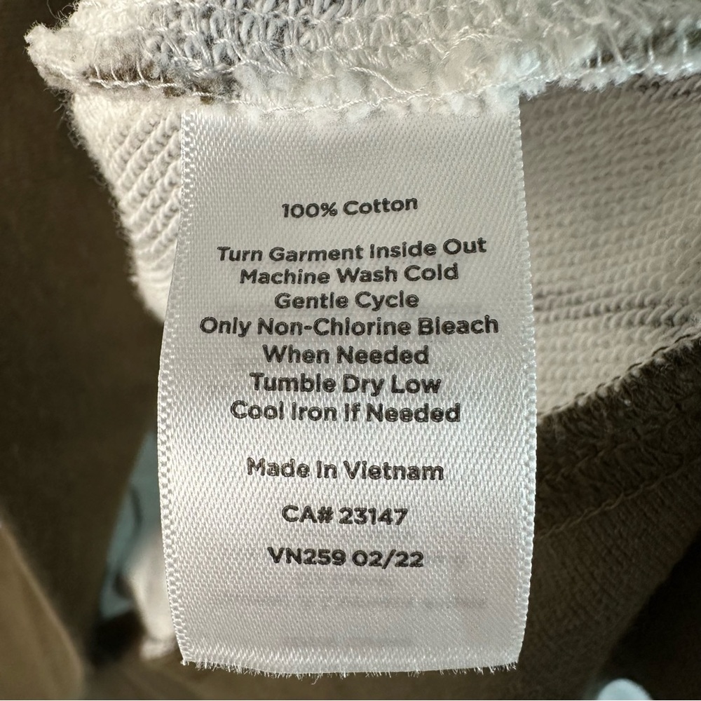 Talbots Womens Sweatshirt Zebra Print button shoulder animal print cozy - Picture 7 of 11